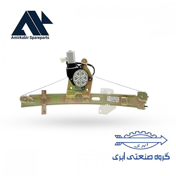 دستگاه شیشه بالابر جلو پراید راست - ابری