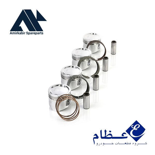 پیستون پراید 25 با رینگ TP - عظام پیستون پراید 25 با رینگ TP - عظام